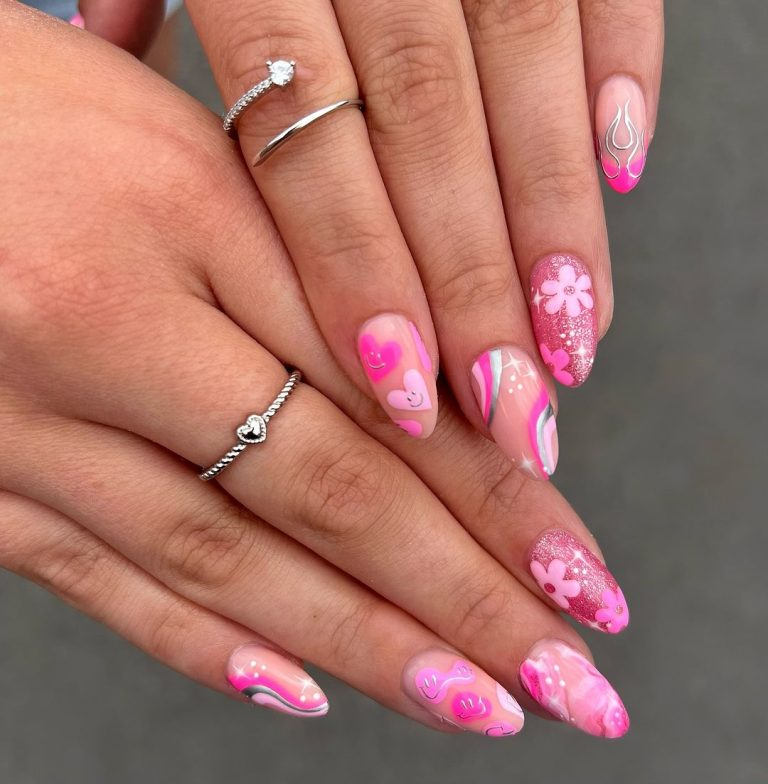 33 Stunning Baby Pink Nails Ideas You’ll Love to Try 18 image 56