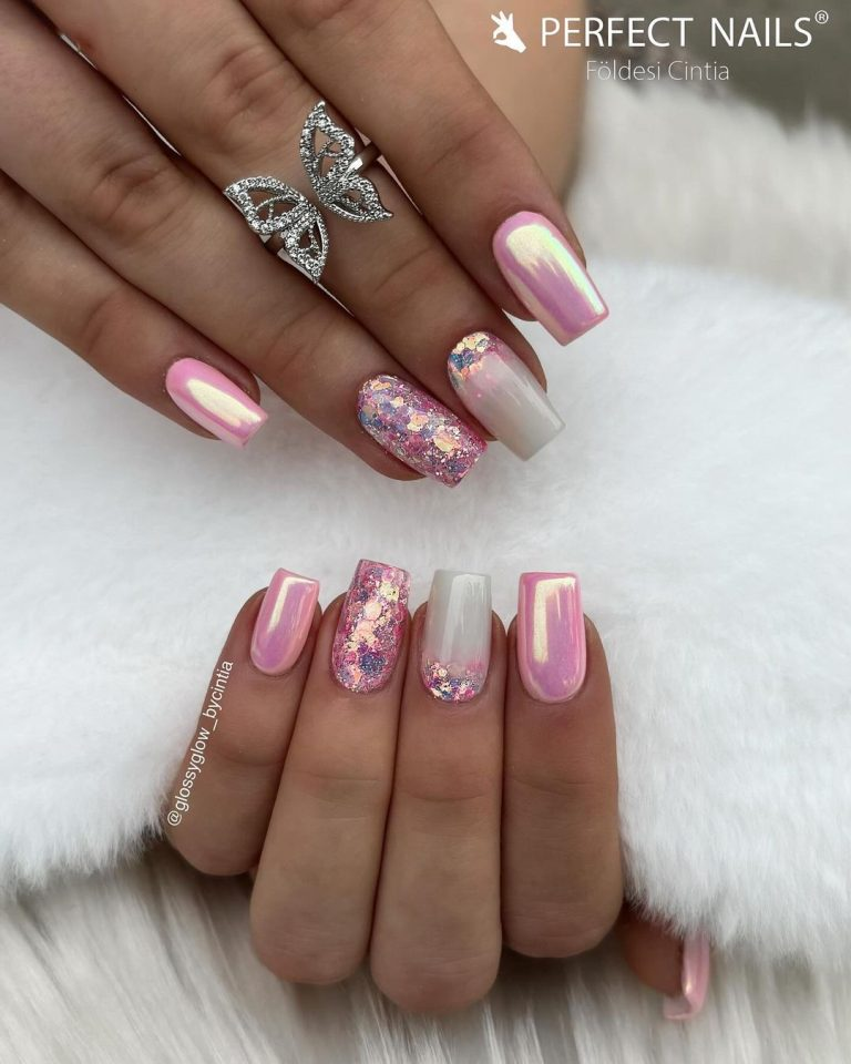 33 Stunning Baby Pink Nails Ideas You’ll Love to Try 21 image 59