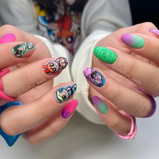 13 Short Almond Nails Ideas for Stylish and Practical Looks 5 image 132