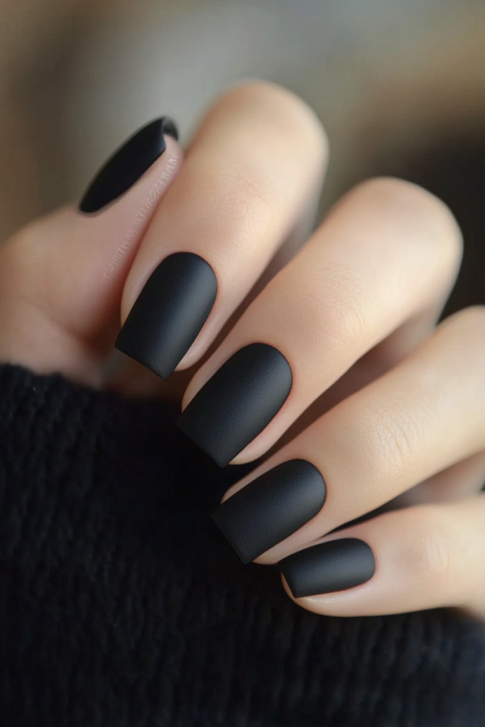 17 Bold Black Nail Ideas for Instant Glam 2 image 20