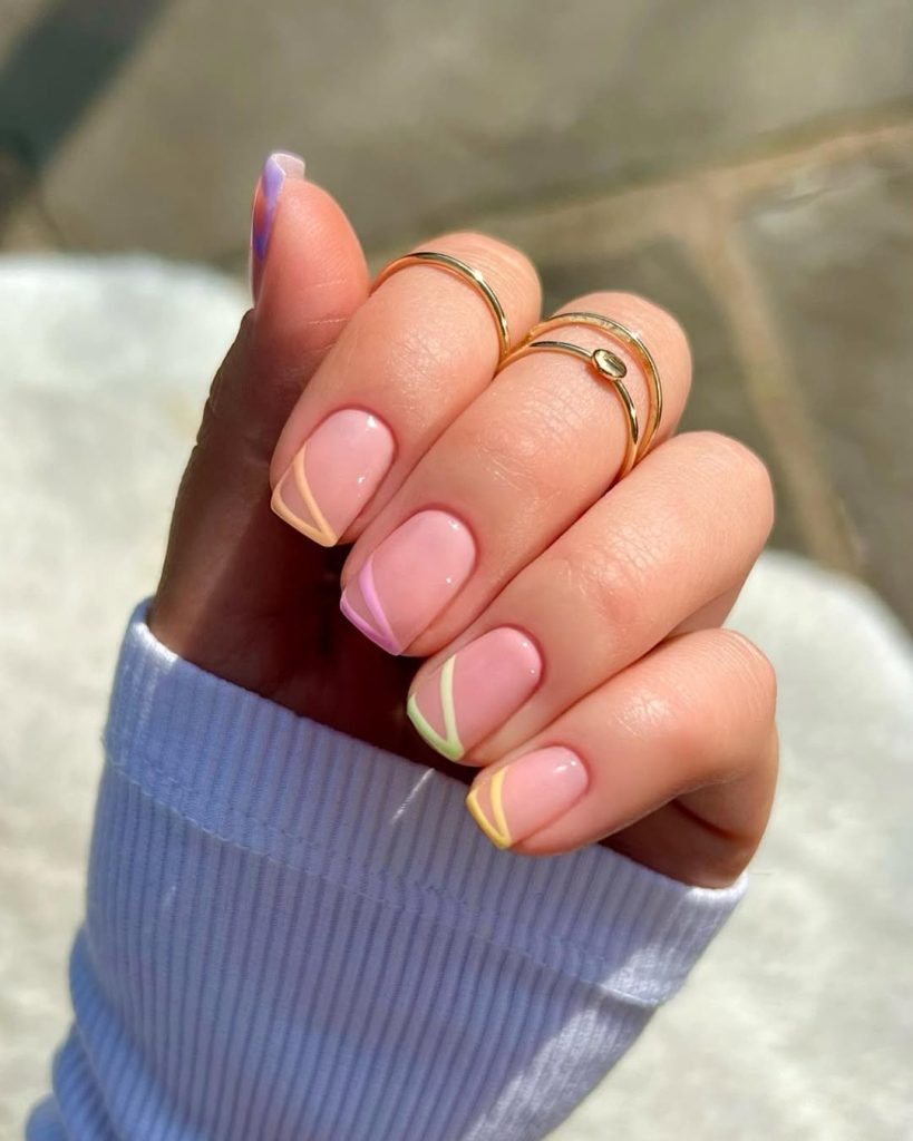 16 Simple Spring Nails Fresh and Elegant Designs for Spring 12 image 219