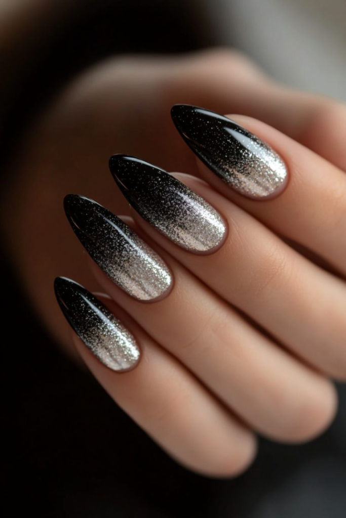 17 Bold Black Nail Ideas for Instant Glam 4 image 22
