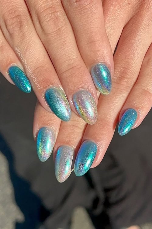 20 Beautiful Chrome Nails Designs for a Shiny, Stylish Look 5 image 41