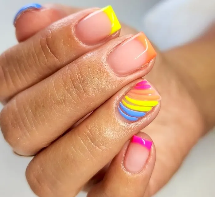 37 Neon Pink Nails Bold Manicure Ideas for Every Style 13 image 69