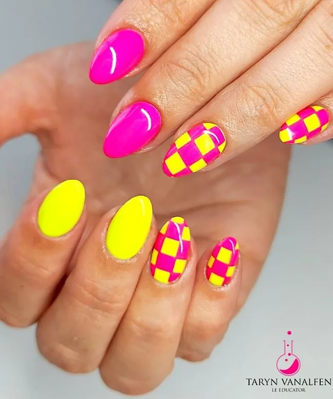37 Neon Pink Nails Bold Manicure Ideas for Every Style 14 image 70