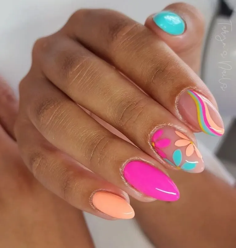 37 Neon Pink Nails Bold Manicure Ideas for Every Style 18 image 74