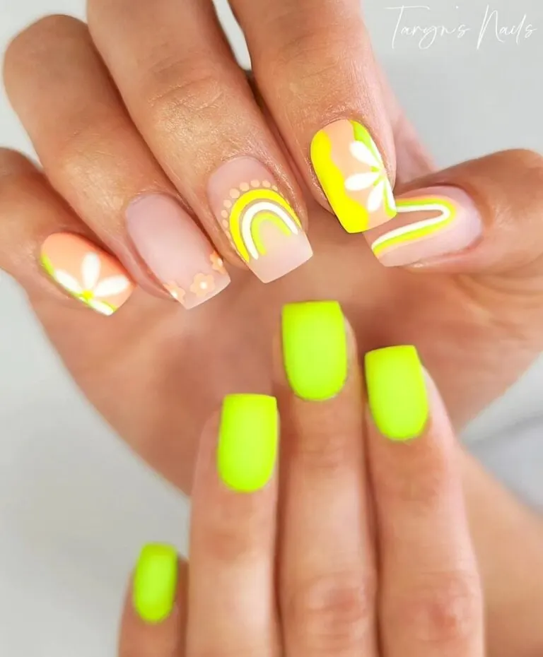37 Neon Pink Nails Bold Manicure Ideas for Every Style 21 image 77