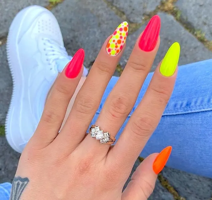 37 Neon Pink Nails Bold Manicure Ideas for Every Style 22 image 78