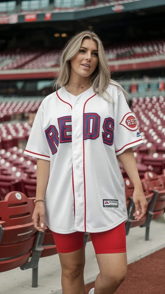 Stylish Baseball Game Outfits to Look Amazing at the Game 2 Baseball Jersey Outfit