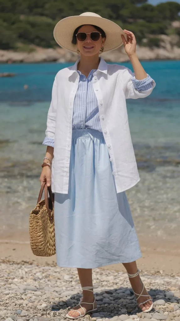 European Summer Outfits for Every Occasion 2 Beach Day Outfit