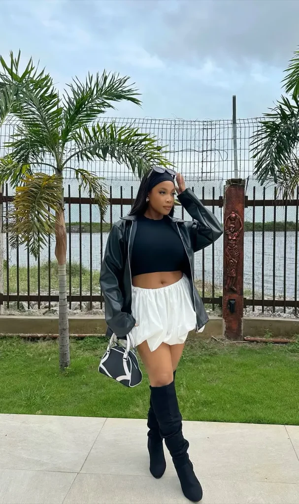 White Maxi Skirt Outfit Ideas for a Chic Look 15 Chic Monochrome Elegance