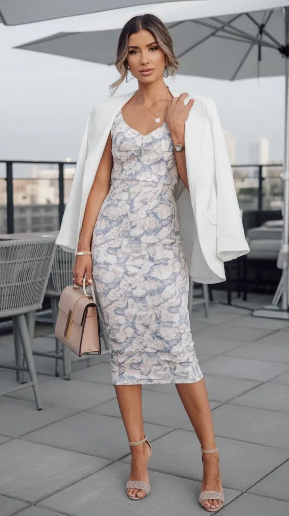 European Summer Outfits for Every Occasion 8 Cocktails on a Rooftop Bar Outfit