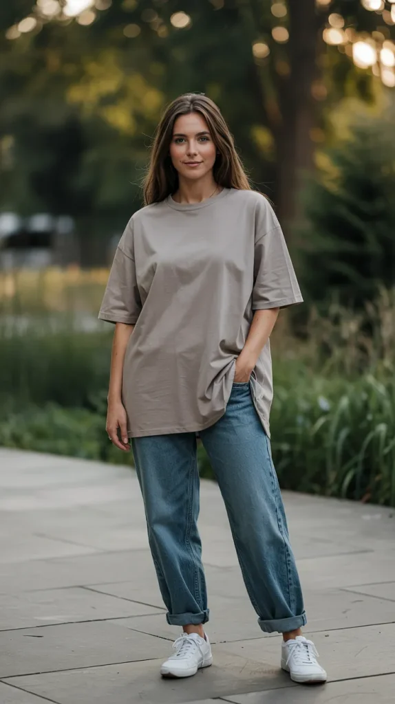 Cute Oversized T-Shirt Outfit Ideas for Effortless Style 9 E360EKm9RFSl2N3YDpmoUQ