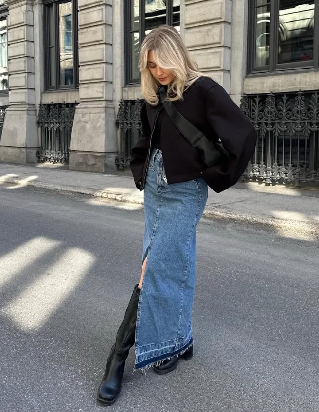 Chic Maxi Skirt Outfits for Every Occasion 4 Maxi skirt outfits1
