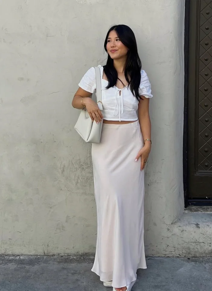 Chic Maxi Skirt Outfits for Every Occasion 1 Maxi skirt outfits3