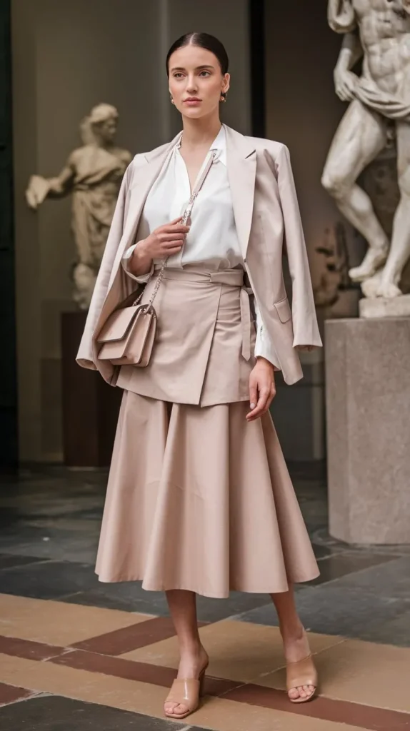European Summer Outfits for Every Occasion 6 Museum Visit Outfit