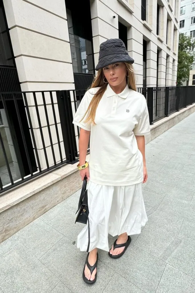 Chic White Skirt Outfit Ideas for Every Occasion 16 White 3