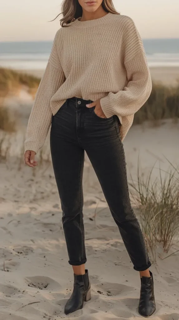 Black Jeans Outfit Summer Looks You’ll Want to Wear Every Day 7 a full body shot of a woman wearing a co CRgeIOcQSQidJprwUKyPJA qtppgNT9Sh ayMokn3HFbw