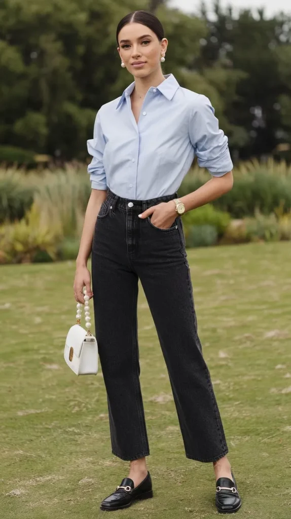 Black Jeans Outfit Summer Looks You’ll Want to Wear Every Day 10 a full length shot of a preppy princess 494dfagvTjalyG llc8 hA RFQXPOMgSbOXkmzO2hfA1A