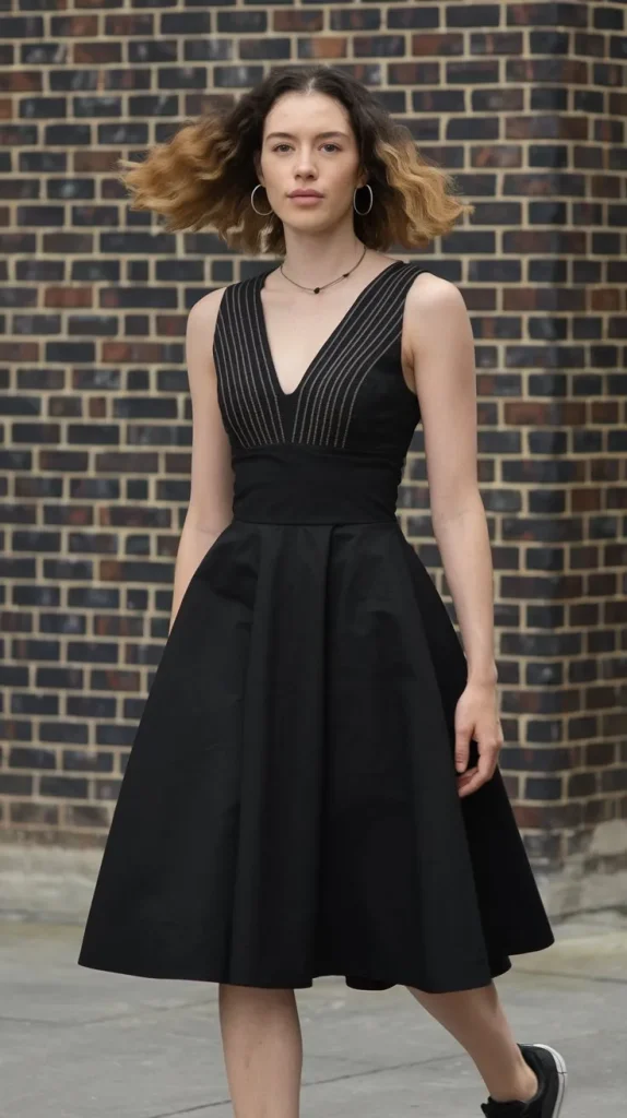 Stunning Black Dress Outfit Ideas You’ll Want to Try 5 a photo of a natural woman with clear sk y4e8HNCnT8W4YV2UGZ0Q7w xxN3Rb2ESa RhtNxkVrH w