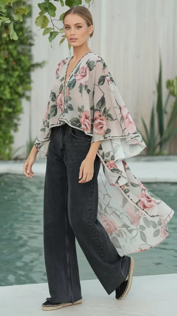 Black Jeans Outfit Summer Looks You’ll Want to Wear Every Day 5 a photo of a woman with clear skin weari VB3eTj 1R3mEfmgZZ8k4CQ 7AeKqwgOQO2we4wEFgHarg