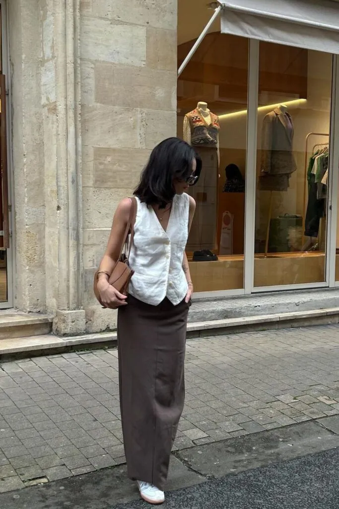 16 Chic Long Skirt Outfits for Every Occasion 2 image 16