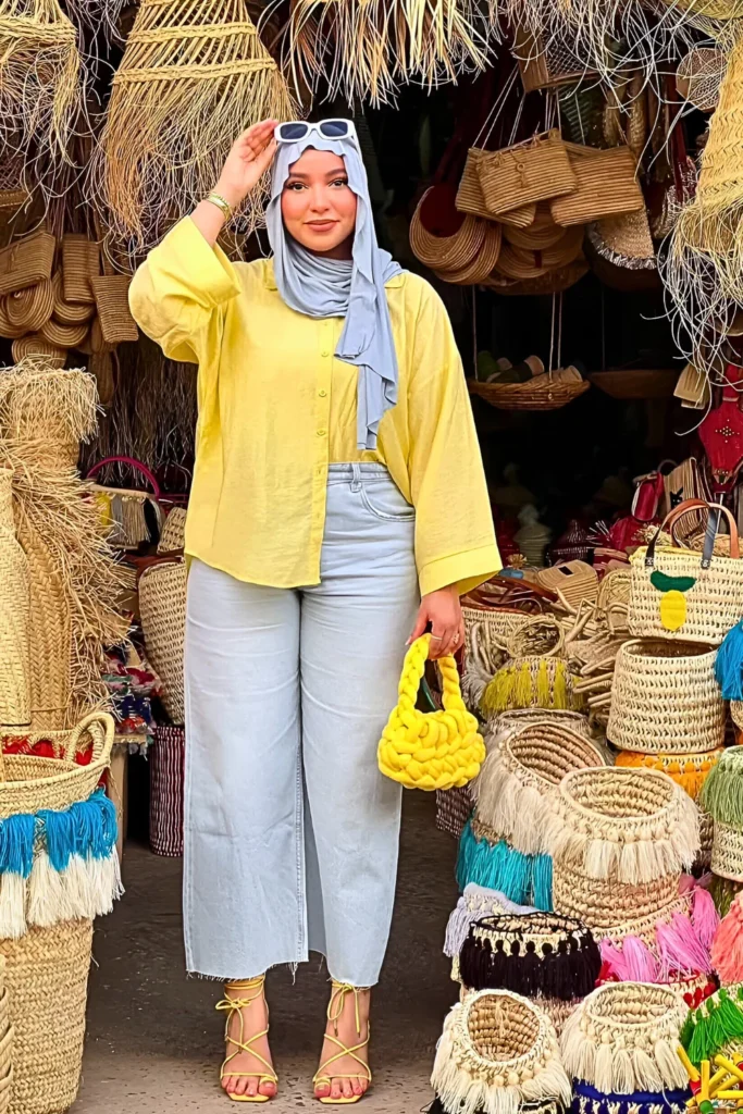 13 Stylish Summer Hijab Outfits to Stay Cool and Modest 5 image 176