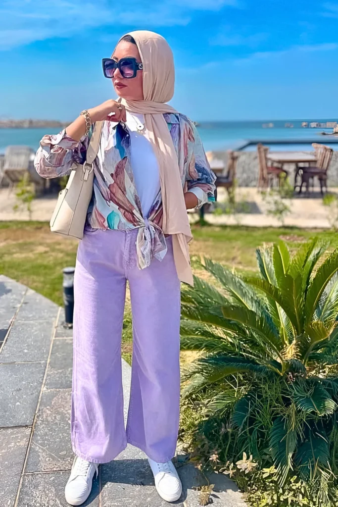 13 Stylish Summer Hijab Outfits to Stay Cool and Modest 8 image 179