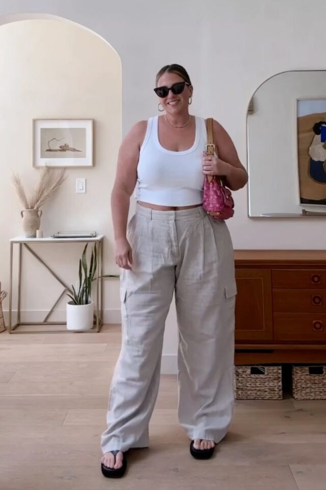 Linen Pants Outfit Ideas for Stylish and Effortless Looks 6 image 385