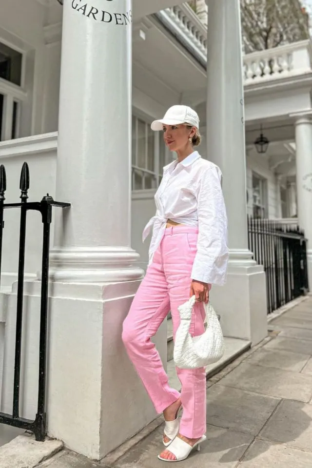 Stylish Linen Trousers Outfit Ideas for Effortless Looks 9 linen trousers outfit pants 21 640x960 1