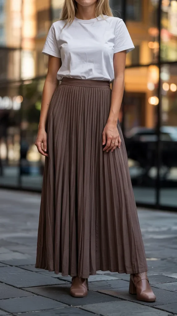 Stylish Brown Skirt Outfit Ideas to Elevate Your Wardrobe 11 458pYG 6TDi8hpy4xRzVpQ