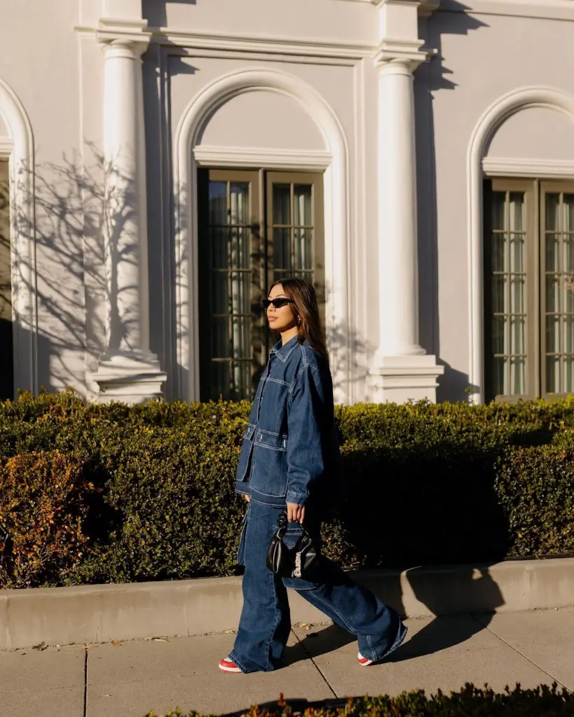 San Francisco Outfit Ideas for Every Weather Style 8 ALL DENIM OUTFIT