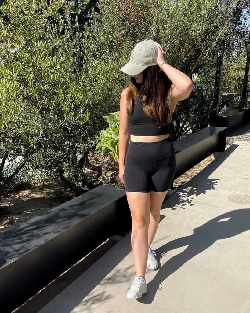 Stylish Biker Shorts Outfit Ideas for Everyday Wear 4 BIKE TOP AND SHORTS