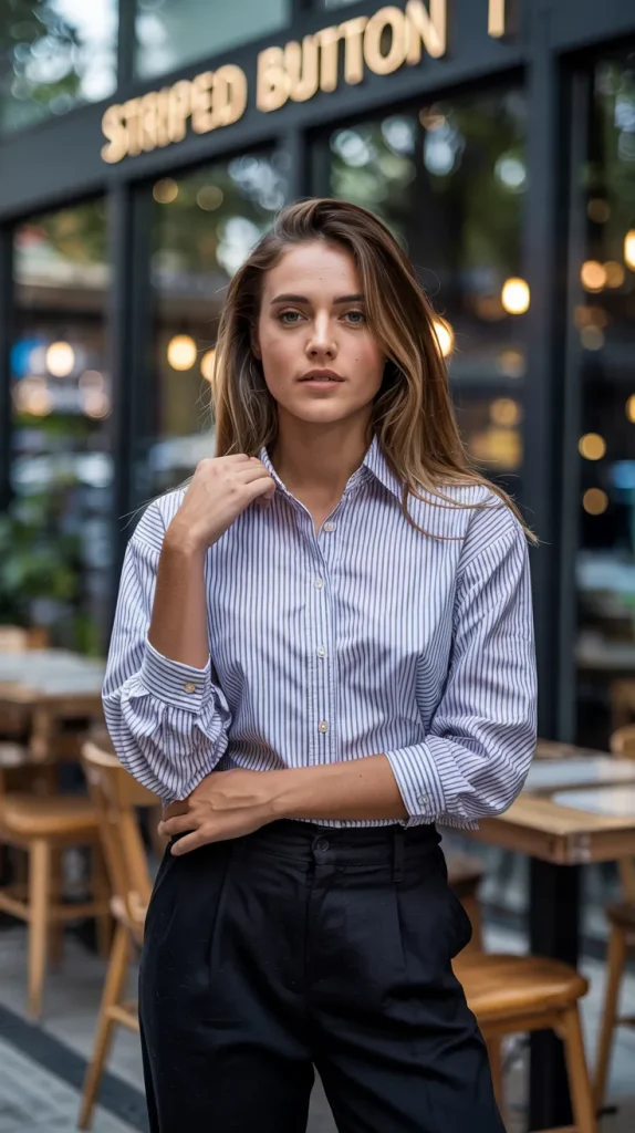 Striped Shirt Outfit Ideas That Elevate Your Style 1 DxVz050gTIuBbOOsWJTeNg
