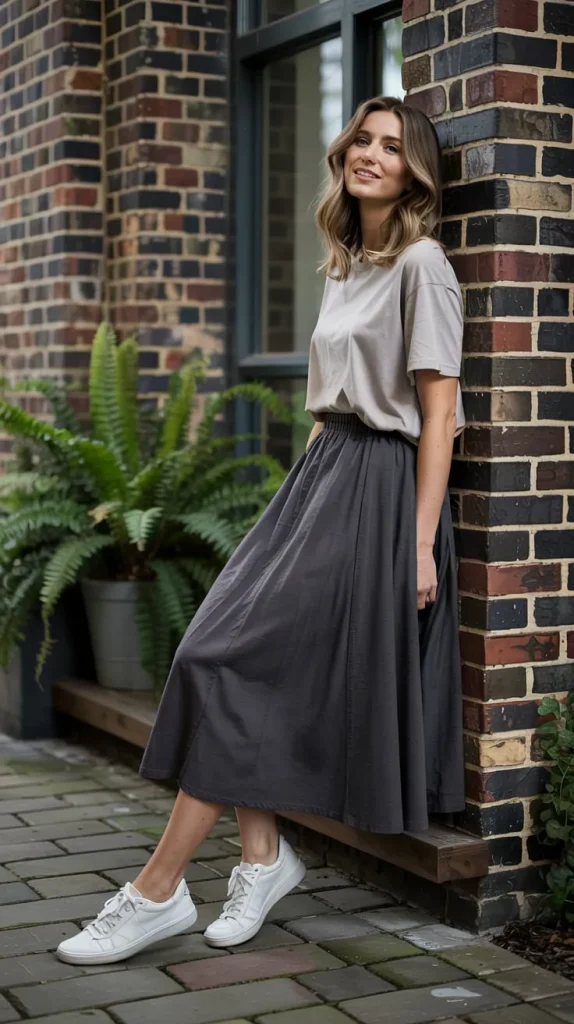 Grey Skirt Outfit Ideas You Can Wear Anywhere 3 dAI1u2RhTQSOvCh5ih3YAA